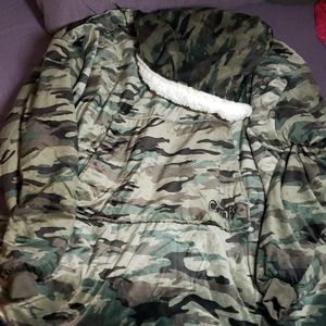 Mens "sweater blanket"